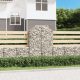 Íves horganyzott vas gabion kosár 100x50x140/160 cm