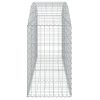 Íves horganyzott vas gabion kosár 200x50x80/100 cm