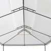 Fehér pavilon 600 x 298 x 270 cm 180 g/m²