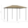 Tópszínű pavilon 3 x 4 x 2,6 m 160 g/m²