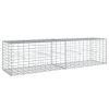 Horganyzott vas gabion kosár fedéllel 200 x 50 x 50 cm