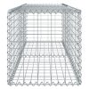 Horganyzott vas gabion kosár fedéllel 200 x 50 x 50 cm