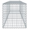 Horganyzott vas gabion kosár fedéllel 300 x 50 x 50 cm