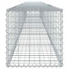 Horganyzott vas gabion kosár fedéllel 700 x 50 x 50 cm