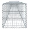 Horganyzott vas gabion kosár fedéllel 900 x 50 x 50 cm