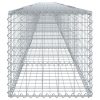 Horganyzott vas gabion kosár fedéllel 1000 x 50 x 50 cm