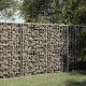 Horganyzott vas gabion kosár fedéllel 100 x 50 x 100 cm