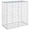 Horganyzott vas gabion kosár fedéllel 100 x 50 x 100 cm