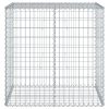 Horganyzott vas gabion kosár fedéllel 100 x 50 x 100 cm