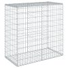 Horganyzott vas gabion kosár fedéllel 100 x 50 x 100 cm