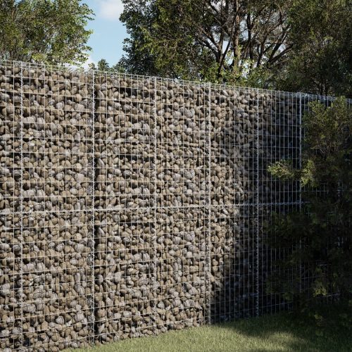 Horganyzott vas gabion kosár fedéllel 100 x 50 x 200 cm