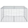 Horganyzott vas gabion kosár fedéllel 100 x 100 x 50 cm