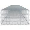 Horganyzott vas gabion kosár fedéllel 700 x 100 x 50 cm