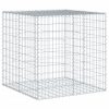 Horganyzott vas gabion kosár fedéllel 100 x 100 x 100 cm