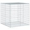 Horganyzott vas gabion kosár fedéllel 100 x 100 x 100 cm