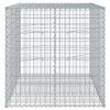 Horganyzott vas gabion kosár fedéllel 150 x 100 x 100 cm