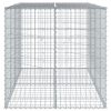 Horganyzott vas gabion kosár fedéllel 200 x 100 x 100 cm