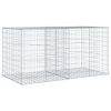 Horganyzott vas gabion kosár fedéllel 200 x 100 x 100 cm