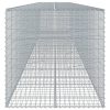 Horganyzott vas gabion kosár fedéllel 900 x 100 x 100 cm