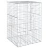 Horganyzott vas gabion kosár fedéllel 100 x 100 x 150 cm