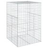 Horganyzott vas gabion kosár fedéllel 100 x 100 x 150 cm