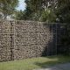 Horganyzott vas gabion kosár fedéllel 200 x 100 x 150 cm