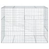 Horganyzott vas gabion kosár fedéllel 200 x 100 x 150 cm