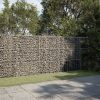 Horganyzott vas gabion kosár fedéllel 300 x 100 x 150 cm