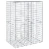 Horganyzott vas gabion kosár fedéllel 150 x 100 x 200 cm