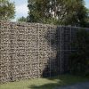 Horganyzott vas gabion kosár fedéllel 200 x 100 x 200 cm