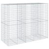 Horganyzott vas gabion kosár fedéllel 250 x 100 x 200 cm