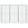 Horganyzott vas gabion kosár fedéllel 300 x 100 x 200 cm