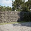 Horganyzott vas gabion kosár fedéllel 400 x 100 x 200 cm