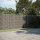 Horganyzott vas gabion kosár fedéllel 400 x 100 x 200 cm