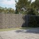 Horganyzott vas gabion kosár fedéllel 650 x 100 x 200 cm