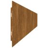 10 db rugalmas corten acél gyepszegély 10 x 103 cm